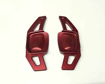 RED TTCR-II Алюминиевый рычаг переключения на руль удлинение лопасти для Voklswagen Golf 7 GTI Wagon Tiguan Alltrack Авто Стайлинг - Цвет: RED