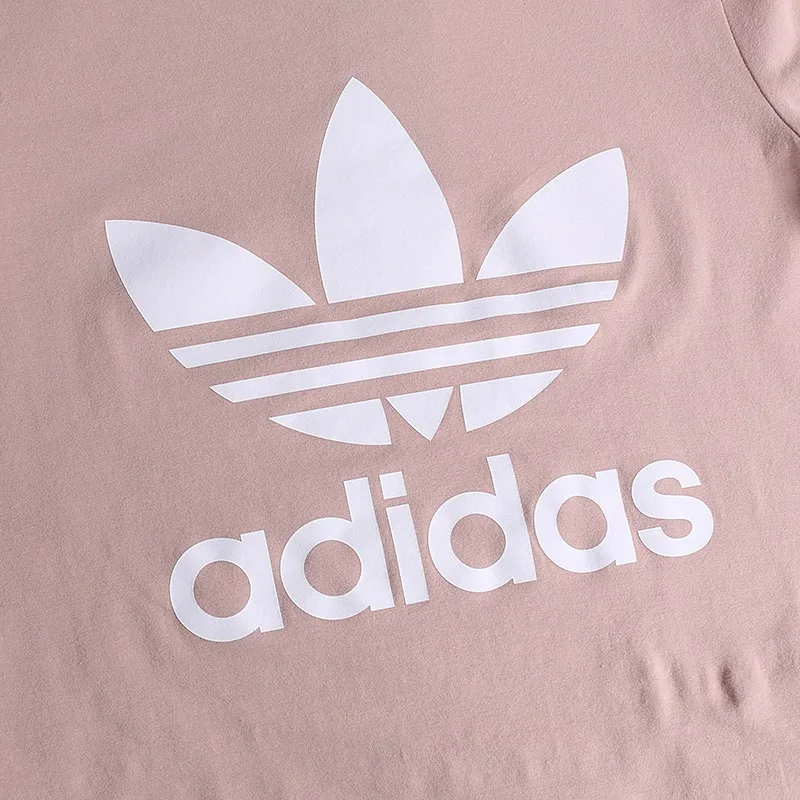 Оригинальный Новое поступление 2018 Adidas Originals TREFOIL TEE Для женщин футболки с коротким