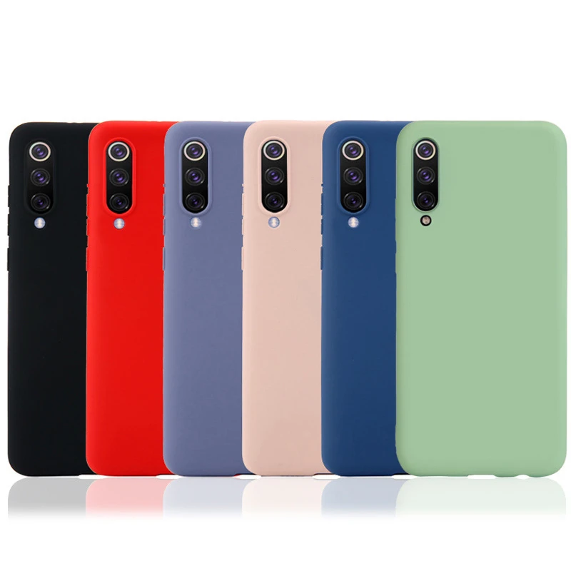 Роскошный жидкий Силиконовый противоударный чехол для телефона XIAOMI Mi9 Mi8SE MIX3 Mi6
