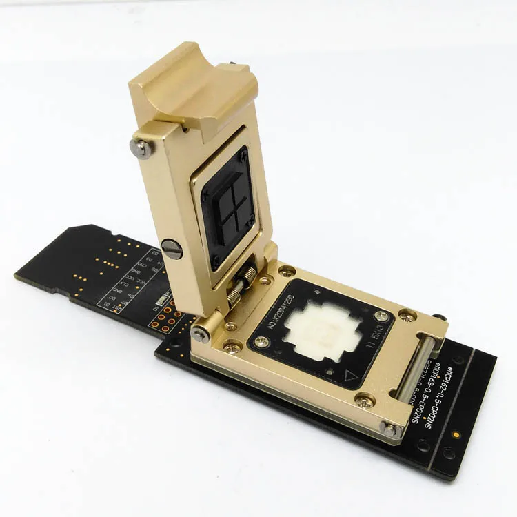 EMMC тестовый разъем для SD интерфейса Nand flash pogo pin BGA153 BGA169 ридер Размер 14x18 мм Шаг 0 5