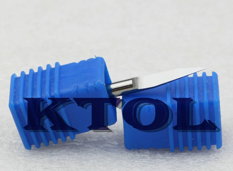 20 Degree 3.175x0.2mm Flat-bottom CNC router bits wood cutters carving tools 3D bit engraving milling machine cutter tool | Инструменты