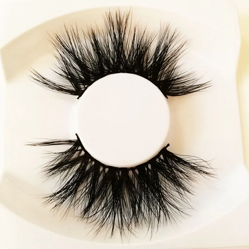 25mm mink eyelashes 3D long hair fluffy lashes dense thick | Красота и здоровье