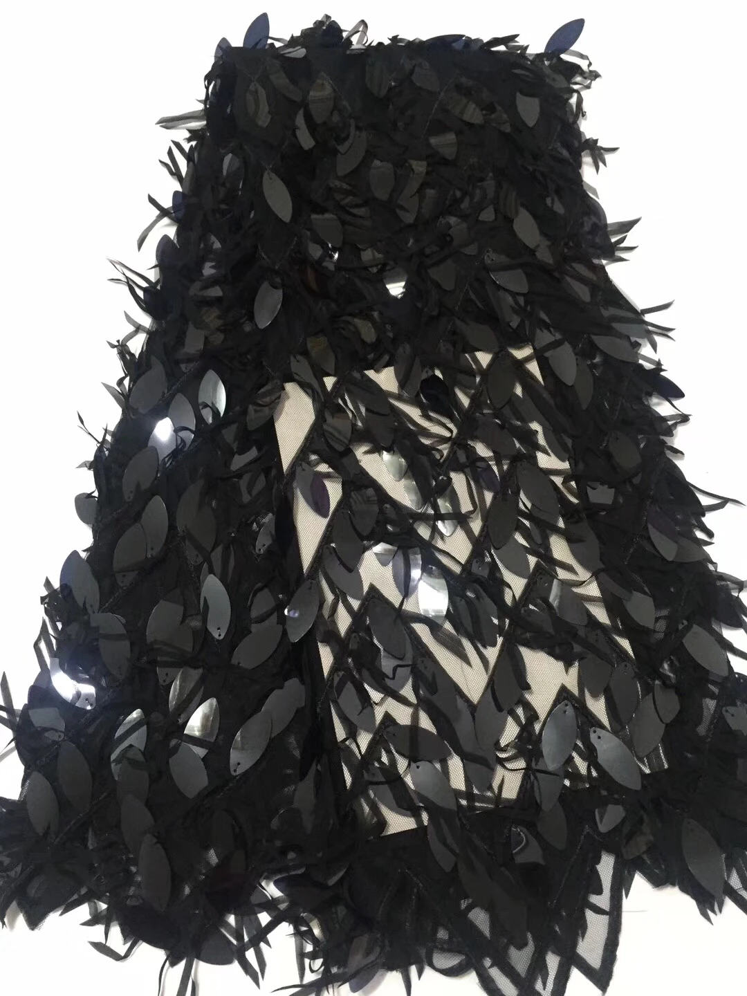 Коричневая кружевная ткань высокого качества африканская новейшая Вышивка Тюль