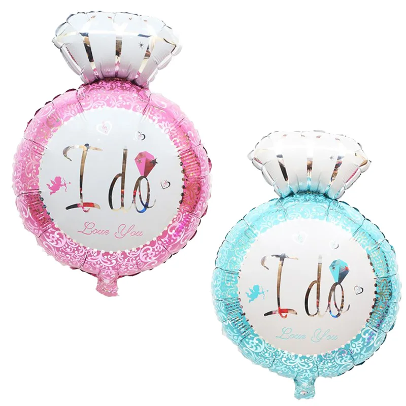 1 шт. свадебные сувениры и подарки кольцо с бриллиантами фольгированные