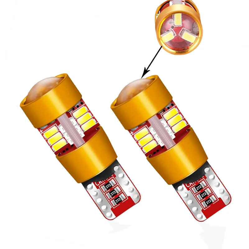 1 шт. автомобильный t10 led 192 w5w супер яркий 27smd canbus без ошибок маркер Авто Клин зазор