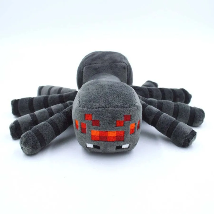 New Arrival Minecraft Plush Toys 16CM Gray Spider Stuffed Kids Game Cartoon brinquedos Gift | Игрушки и хобби