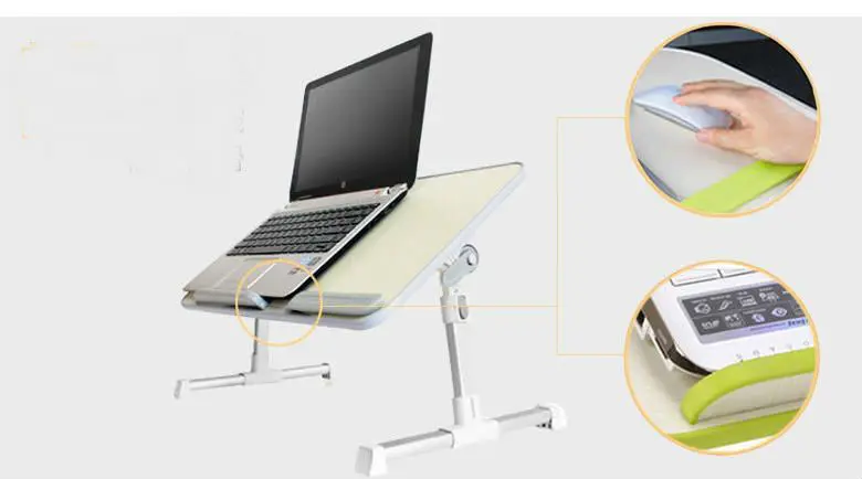 Ленивая кровать стационарный компьютер стол ноутбук стоящий с складной столик