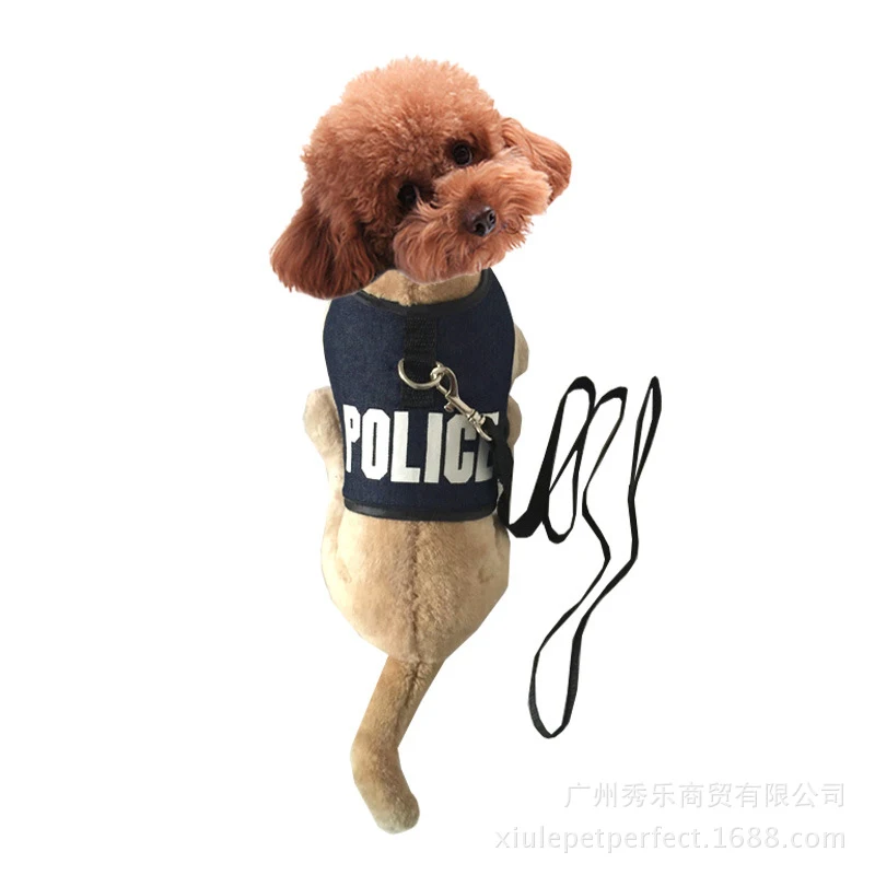 Сетчатая шлейка для собак жилет и поводок регулируемый нагрудный ремень щенков