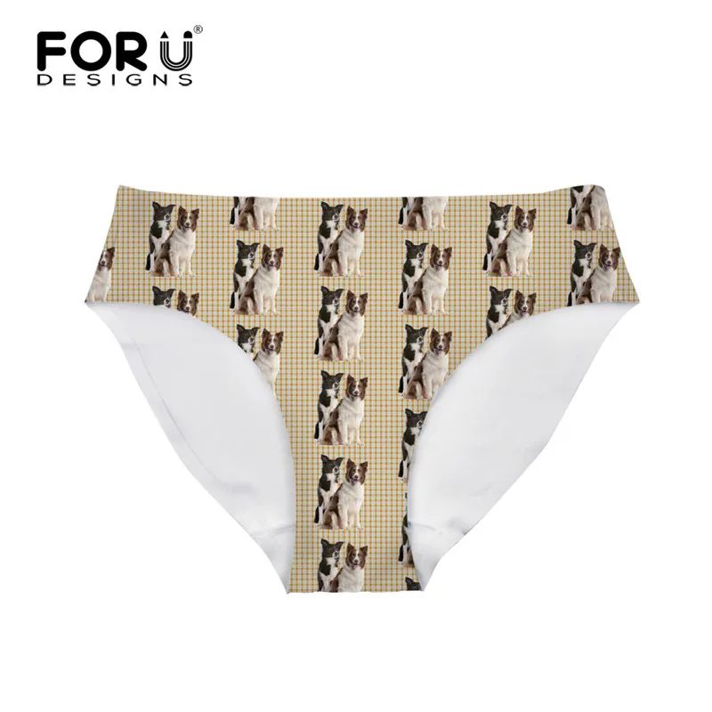 Женские трусики с низкой посадкой forujeans бесшовные ультратонкие принтом в виде