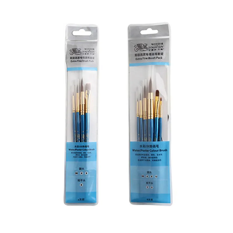 Кисти для рисования из шерсти норки WINSOR & NEWTON кисти гуашью и акварелью