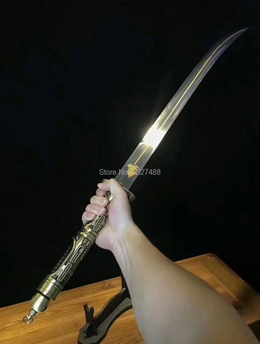 Сильная металлическая ручка KungFu Dao WuShu острый меч катана высокие клинок из