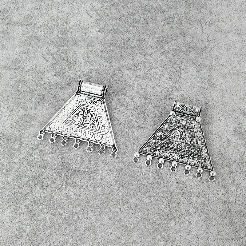 4 шт. винтажные подвески в форме трапеции|Подвески| |