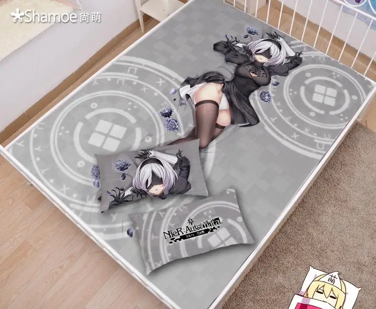 Аниме мультфильм NieR: автоматический наматрасник покрывало потайная панель | Дом