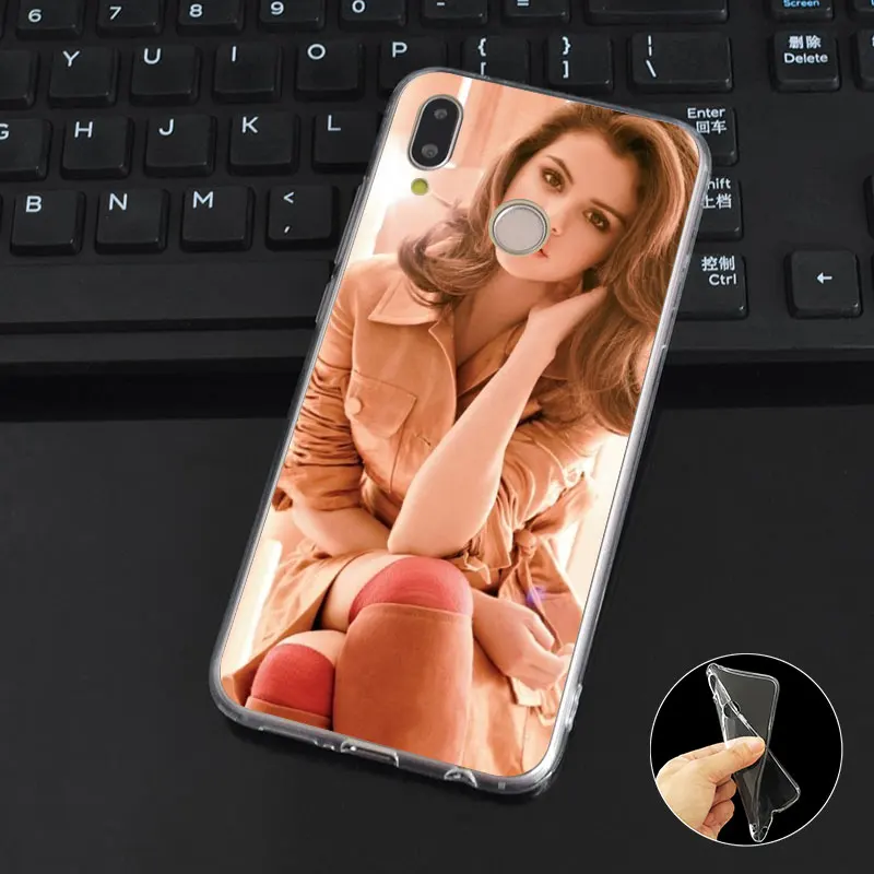 DREAMFOX M287 Selena Gomez Мягкий ТПУ силиконовый чехол для huawei Honor 6A 6C 6X 7C 7X8 Lite Pro |