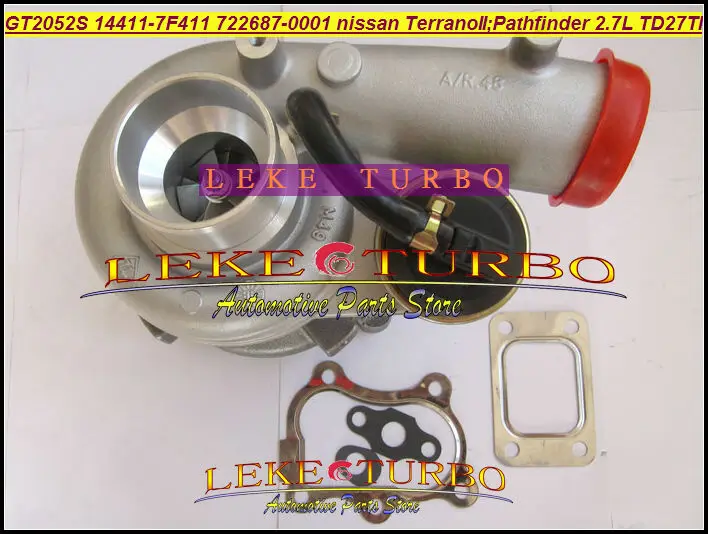 Бесплатная доставка GT2052S 14411 7F411 722687 5001S Турбокомпрессор для Nissan Terrano II 2001 Pathfinder 05