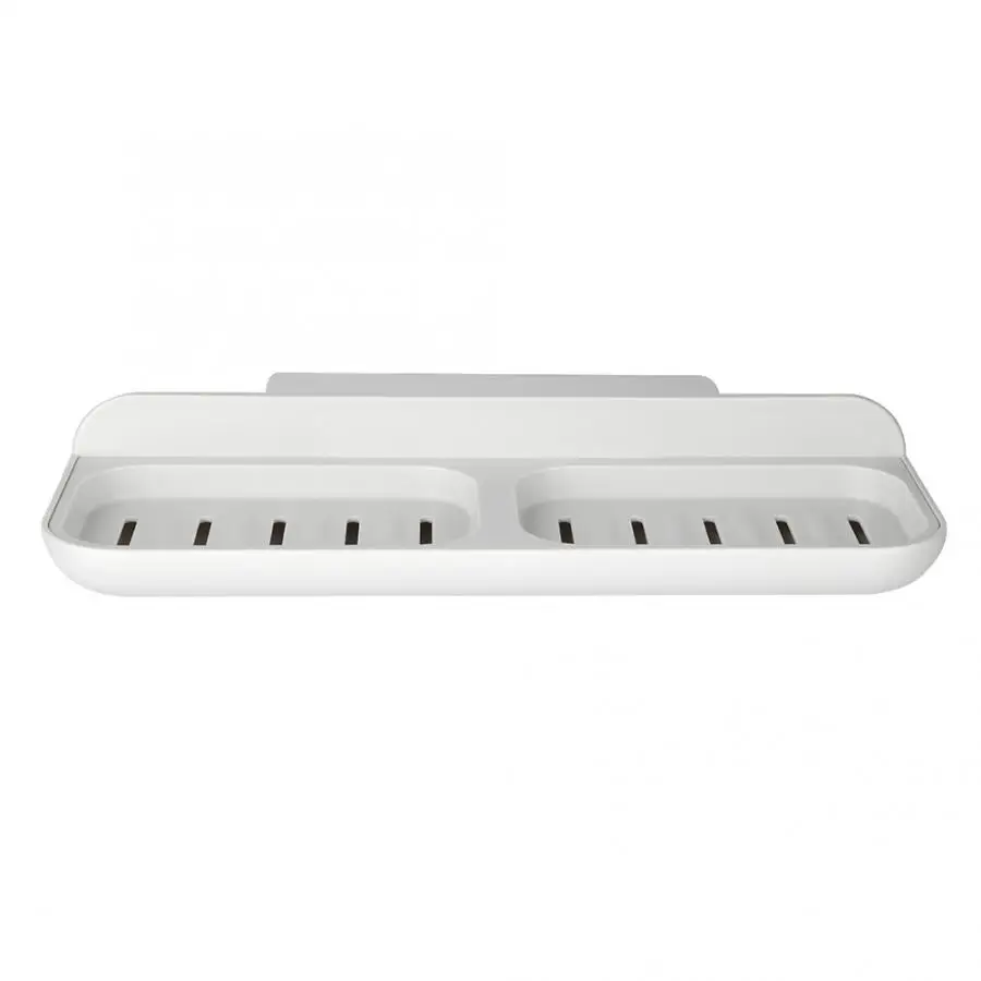 Настенный держатель мыла на присоске для ванной комнаты коробочка мыльница