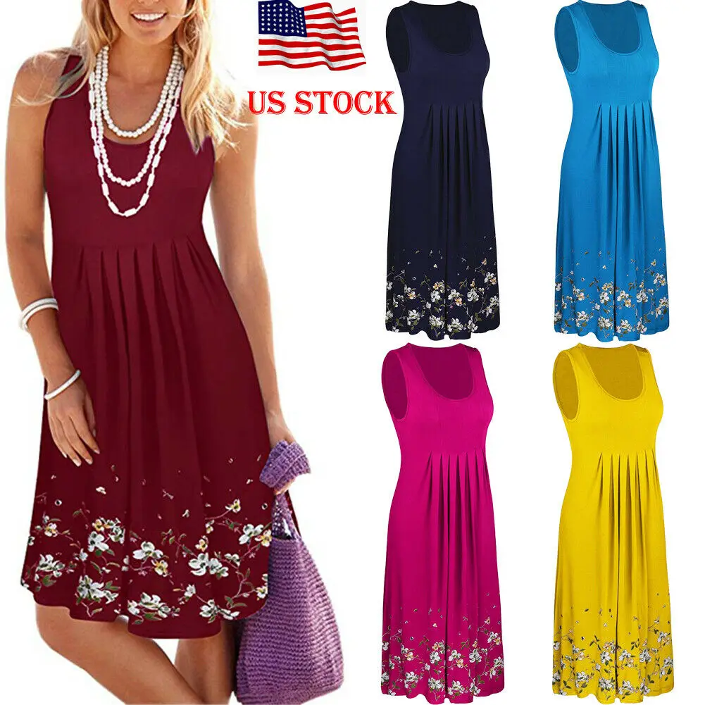 Летние Цветочный принт платье для женщин с v образным вырезом длинным рукавом