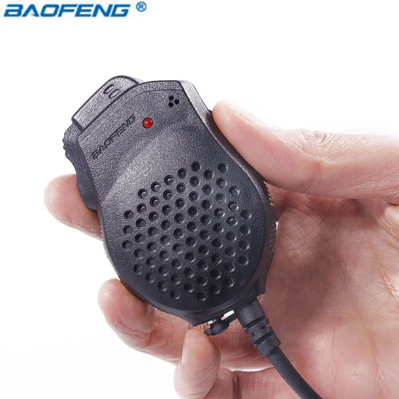 Baofeng Динамик микрофон двойной PTT для Kenwood pofung UV иди и болтай walkie talkie “иди и UV-82 UV82 UV-82L UV-8D UV-89 UV-82HP Портативный CB радио