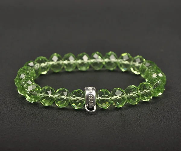 Модные Разноцветные 10 мм Хрустальные Бусины эластичные браслеты и ювелирные