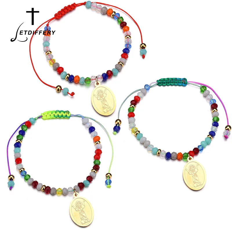 Модные религиозные браслеты letdiffy Религиозные христианские ювелирные изделия