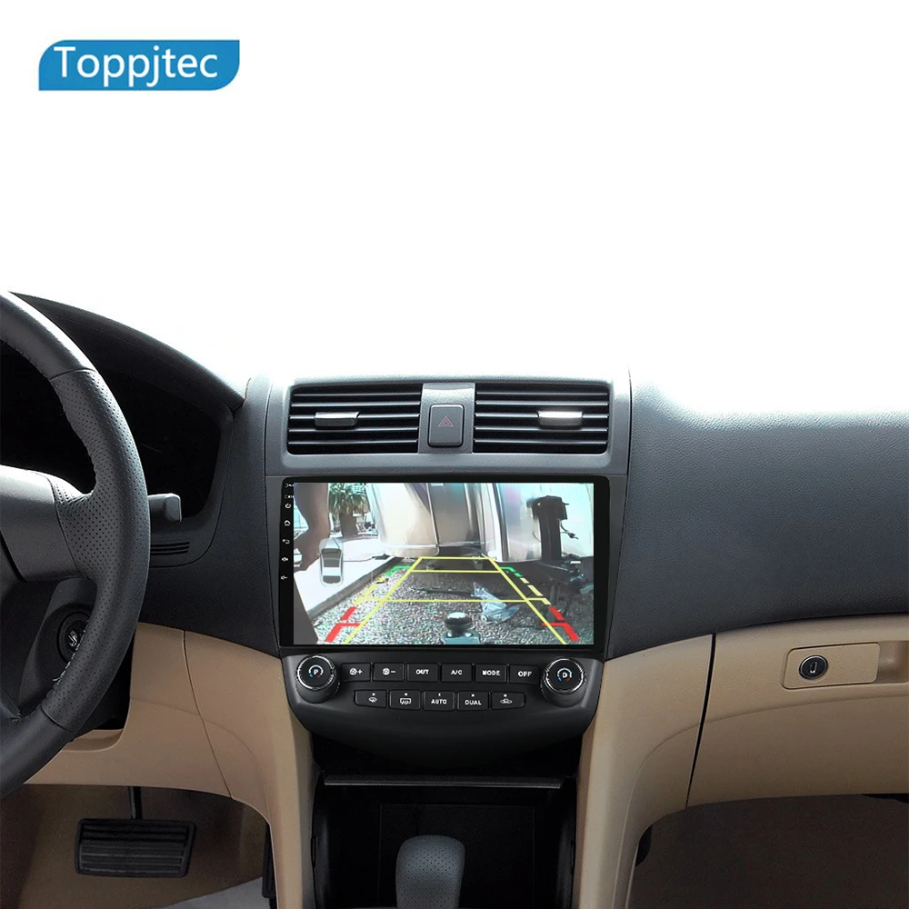 10 1 &quotАвтомобильный Радио dvd-плеер gps Навигация стерео для 2003-2007 Honda Accord 7 Dual AC
