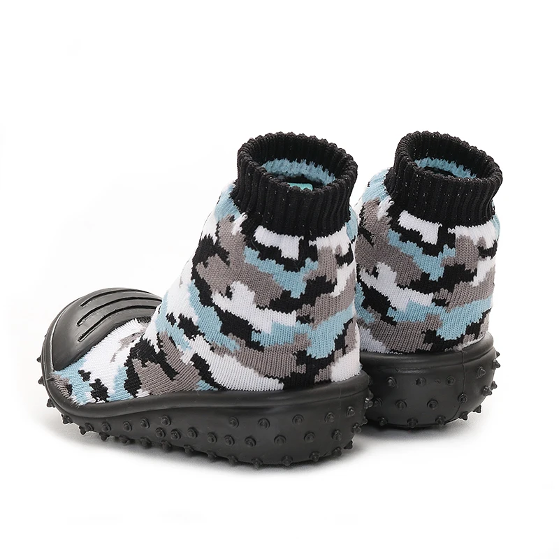 1 pair Baby Socks with Rubber Soles Anti Slip toddler shoes socks Three-dimensional children Cotton Newborn LMY089R | Детская одежда и