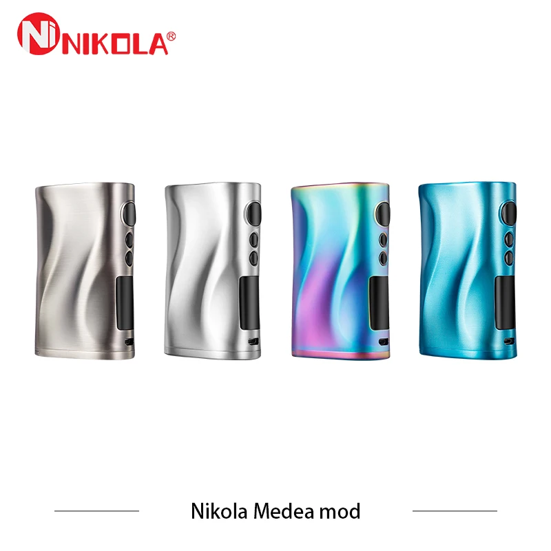 Электронные сигареты моды Никола Medea 218 Вт мод Двойной 18650 Батарея 510 нить