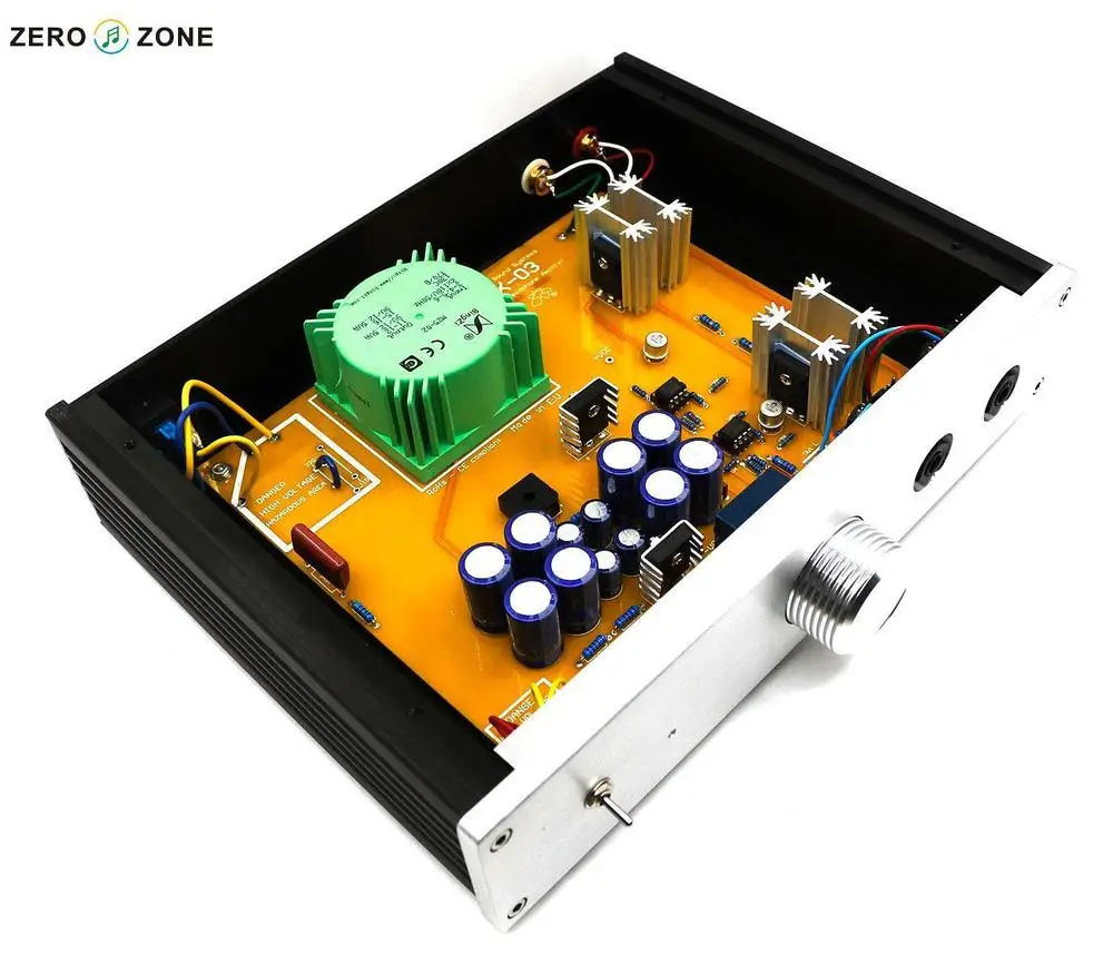 

Finished Ver NX-03 Headphone amplifier Clone RudiStor NX03 amp L1511-11