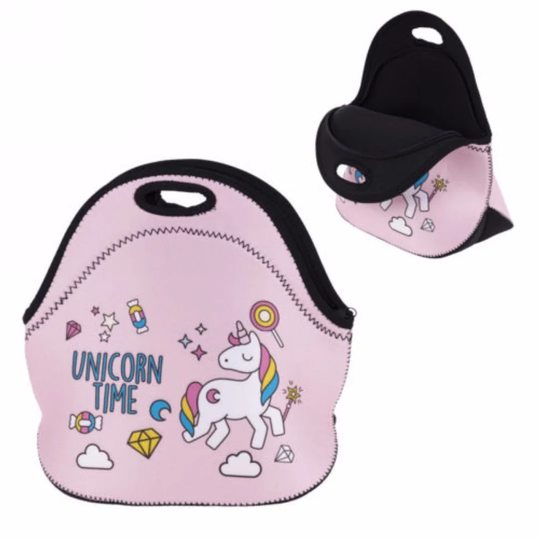 JX-LCLYL Unicorn Tote Insulated Lunch Cooler Travel Picnic Box Handbag Bento Bag Neoprene | Дом и сад