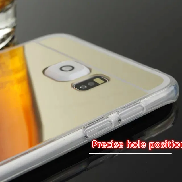 Подходит для Samsung Galaxy A310 510 710 покрытие ТПУ зеркало A320 520 720 2017 Мобильный защитный