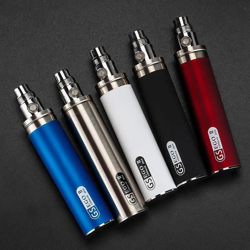 5pcs/Lot Original GS Ego 2200mah 1100mah Battery Electronic Cigarette EGO For 510 Thread CE4 Vape Mod | Электроника