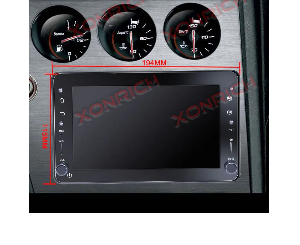 Авторадио 2 Din Android автомобильный стерео Мультимедийный Плеер для Alfa Romeo Spider Brera 159 Sportwagon 2006 gps Радио Навигация DSP