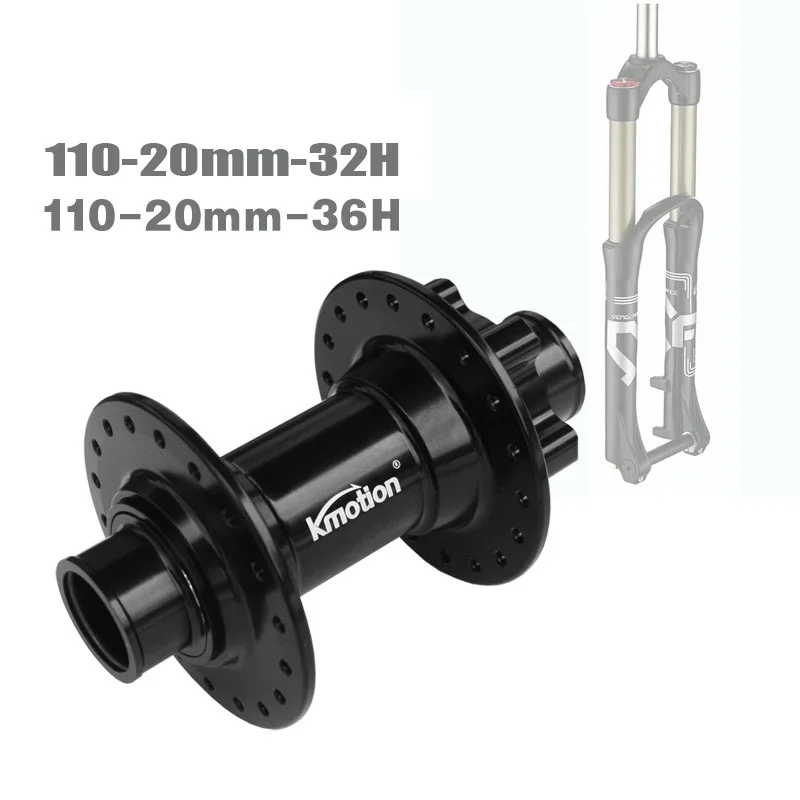 

Передняя втулка велосипеда kmotion 110, 20 мм, 32/36 отверстий, подшипник оси