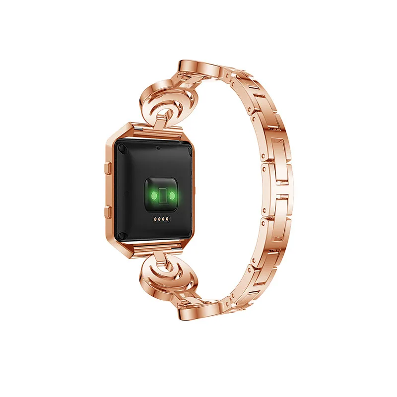 Металлический ремешок Bling Стразы для часов Fitbit Blaze роскошный модный браслет 22 мм |