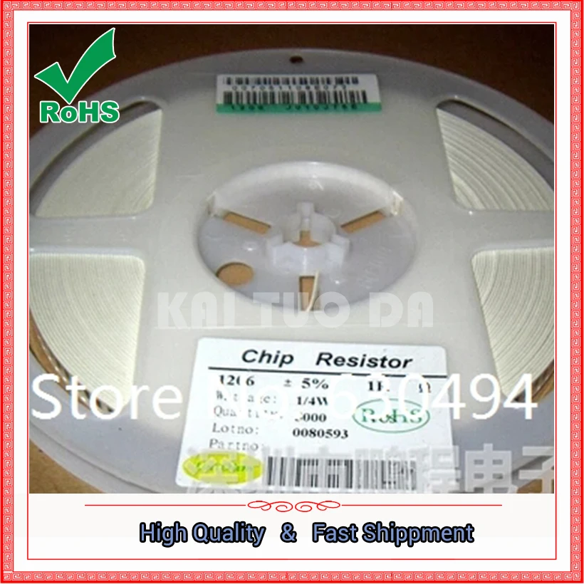 Бесплатная доставка один лот 500 шт. чип SMD резистор 1206 1R SMT|smd resistor|smd resistor 1206resistor |