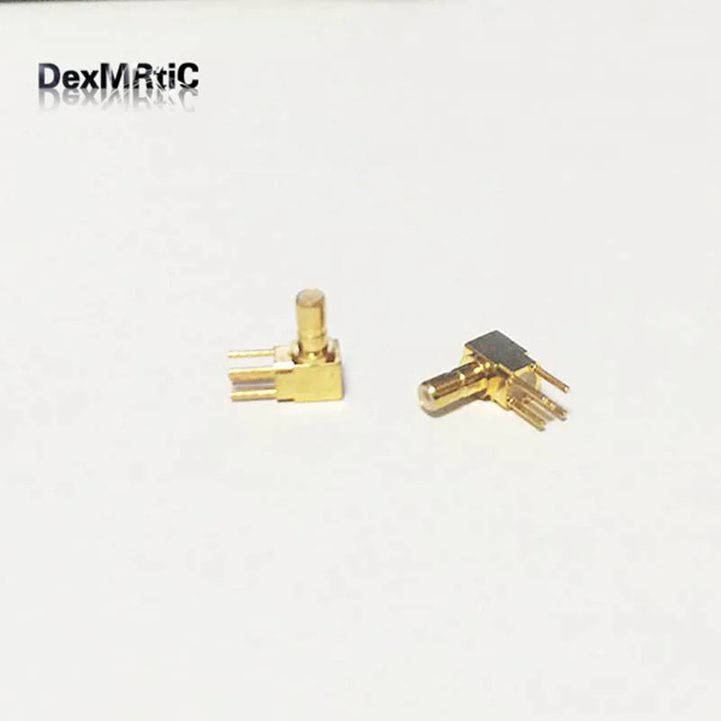 1 шт. стандартный разъем радиочастотный коаксиальный прямоугольный Позолоченный