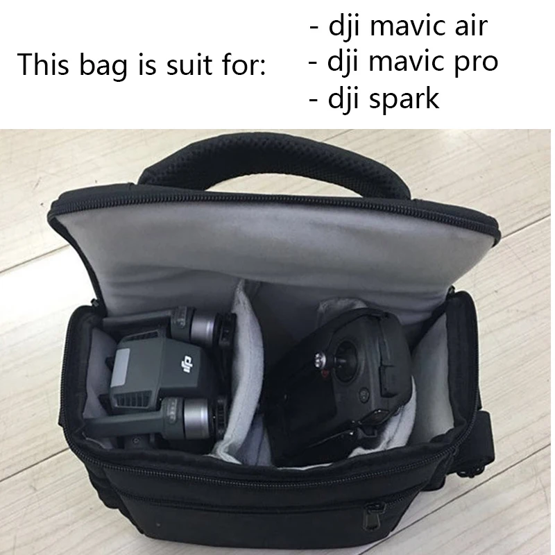 Портативный нейлоновый наплечный чехол с ремешком для DJI Mavic Air Batteries/контроллер и аксессуары для DJI Mavic Pro/Spark Bag