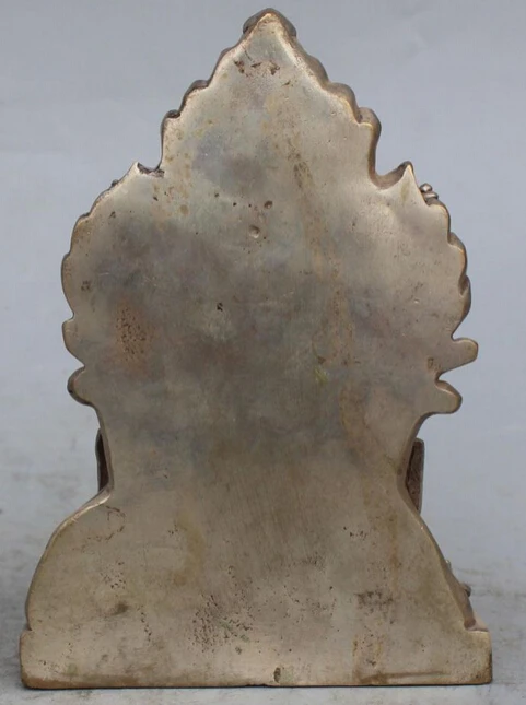 WBY 6 &quotКитайский тибетский серебристый 4 руки Ганапати Ганеш Властелин Ганеша