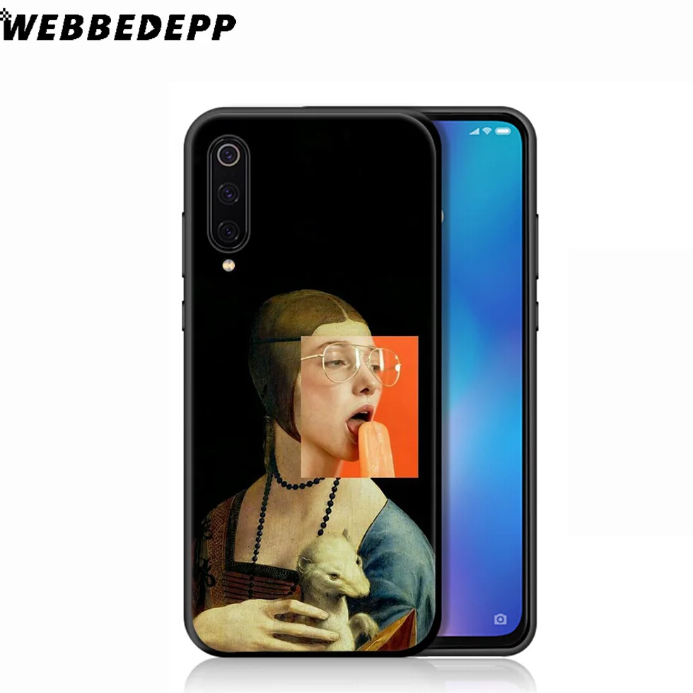 Мягкий чехол WEBBEDEPP Mona Lisa Art David lines для Xiaomi Mi 9T 9 8 SE 6 A1 A2 A3 Lite MiA1 MiA2 MiA3 F1 MAX 3 Mi8 CC9E CC9 |