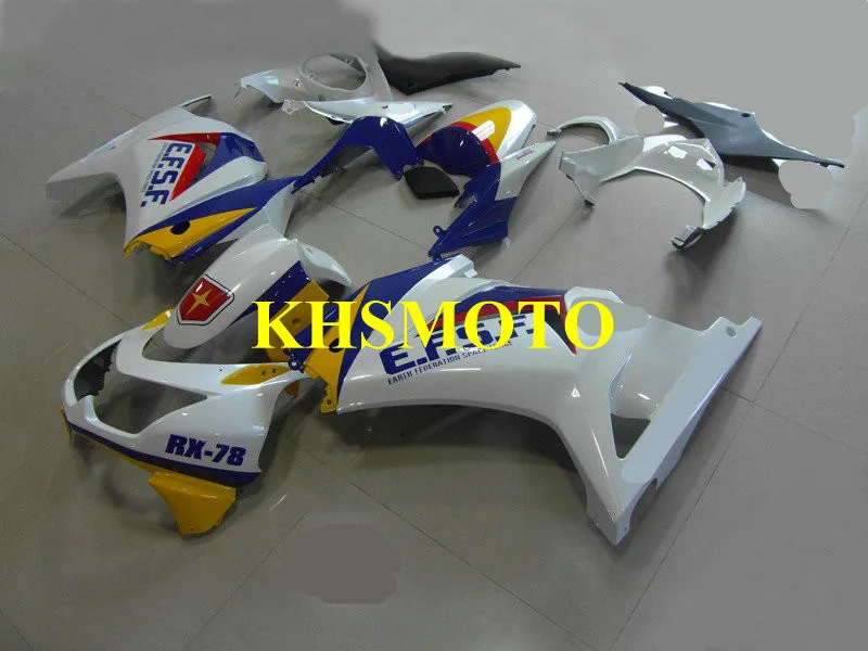 Обтекатель мотоцикла комплект для KAWASAKI Ninja ZX250R 08 09 10 12 ZX 250R EX250 2008 2010 2012 ABS белый
