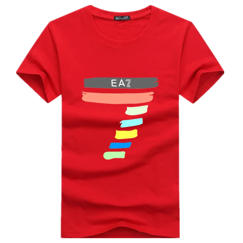 Новинка 2019 Мужская футболка летняя акция модная в стиле хип-хоп с круглым вырезом