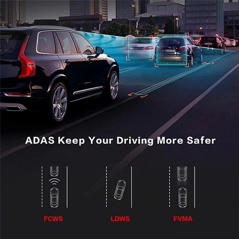 E06 4 г Видеорегистраторы для автомобилей 7.84 &quotTouch ADAS удаленного Мониторы зеркало