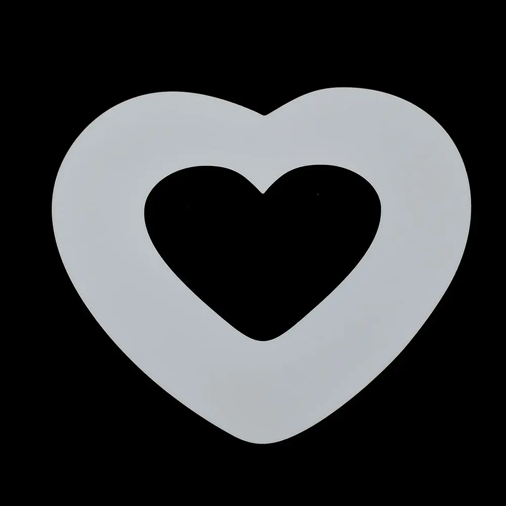 1 шт Heart Форма ПЭТ Пластик торт формочка, Инструменты для декорирования Кондитерская чайник полезные аксессуары для выпечки 6/8/10/12 дюймов