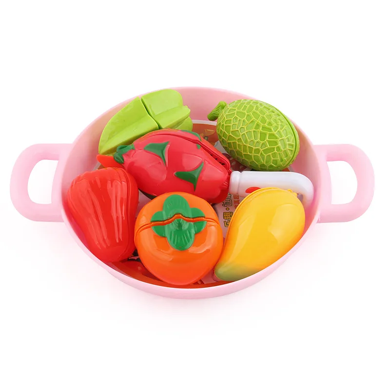 Ролевые игры фруктовая резка торт ко дню рождения кухня еда игрушки Cocina De Juguete Игрушка Мальчики Девочки подарок для детей