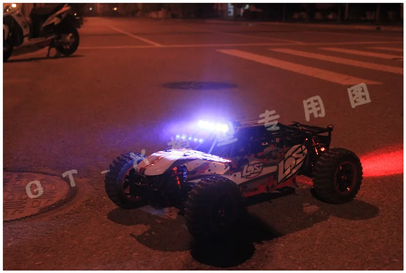 Налобный фонарь светодиодный ламсветильник + переключатель для Losi Desert Buggy XL DBXL |