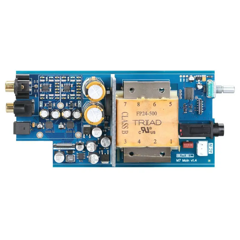 Зазор SMSL M7 2xAK4452 32 бит/768 кГц DSD512 USB ЦАП с усилителем для наушников USB коаксиальный Оптический вход RCA 6,35 разъем выход