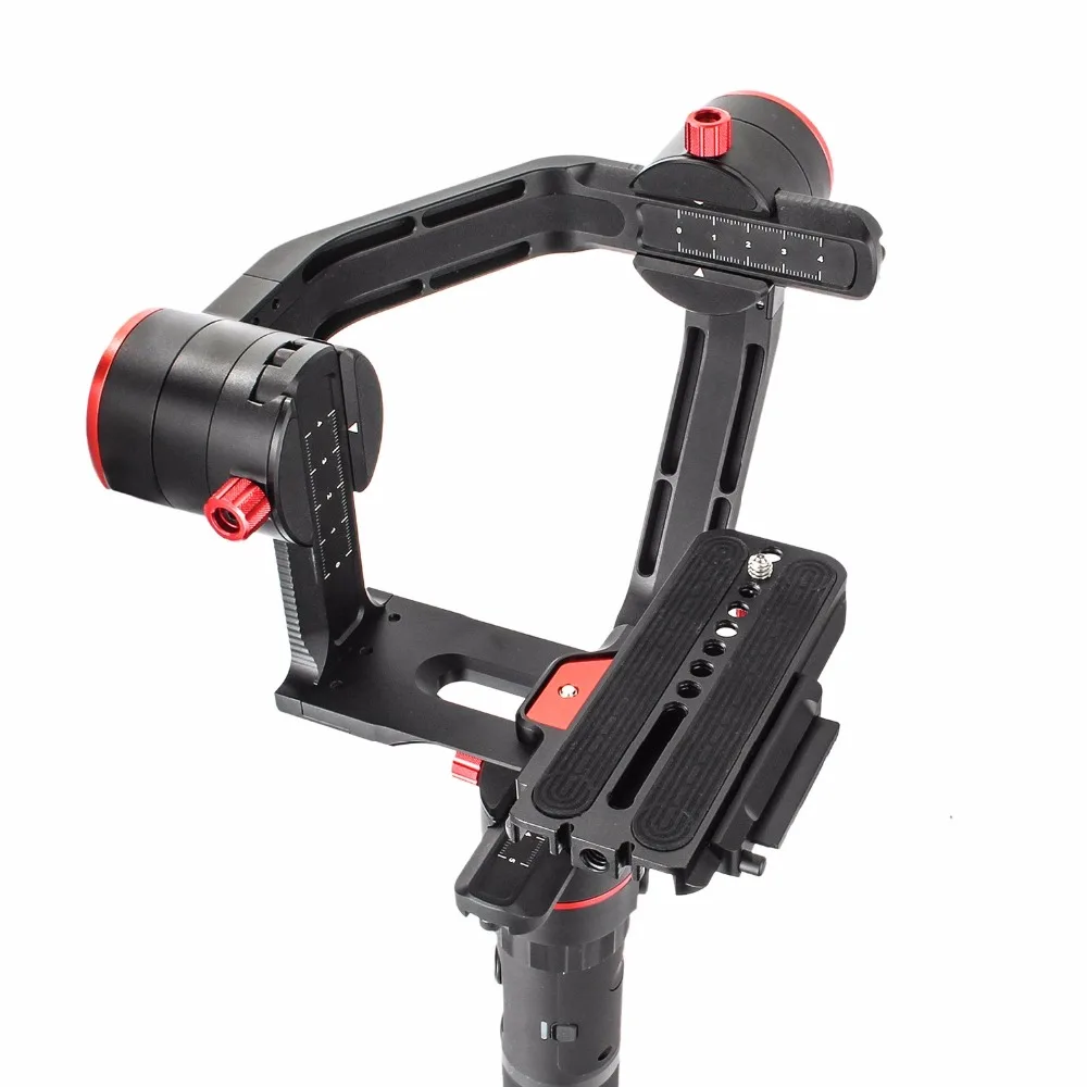 

Feiyu a2000 Dual Hand Grip Kit 3-Axis Camera Gimbal FeiyuTech Alpha Stabilizer for Canon 5D Series SONY A7 With Carrying Case.