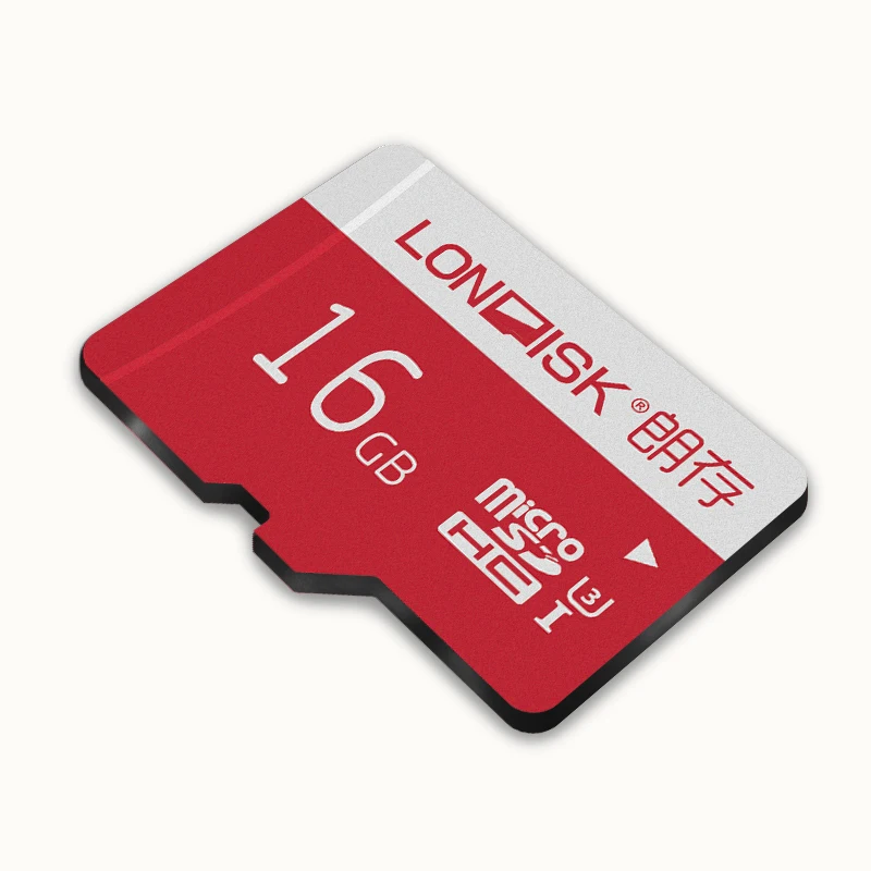 LONDISK 5 Pack micro SD карты 16 Гб класс 10 (C10) UHS I (U1) / (U3) карта памяти microSDHC с sd адаптером (5