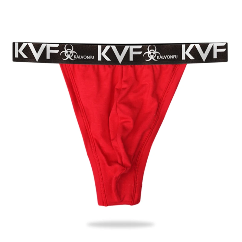 Мужские стринги KVF нового дизайна женские мужское нижнее белье сексуальные трусы