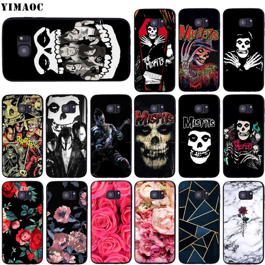 Мягкий силиконовый чехол YIMAOC The Misfits Jerry для Samsung Galaxy S6 S7 Edge S8 S9 Plus A3 A5 A6 Note 8 9|Бамперы|